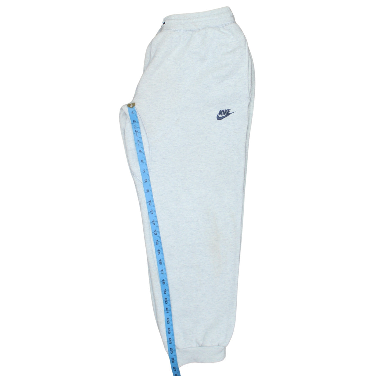 Nike Men's Grey Fleece Jogger Sweatpants L Regular Fit