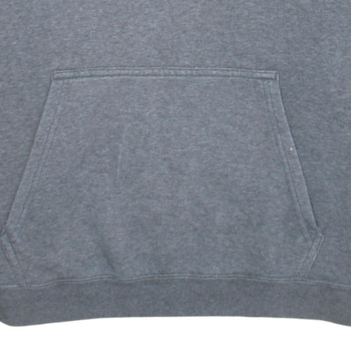 Nike Mens Grey Pullover Hoodie M Regular Fit Fleece Sportswear