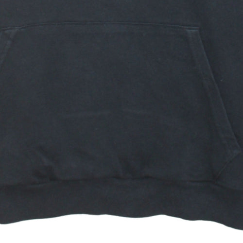 Puma Boys Black Pullover Hoodie Large Cotton Blend Casual Sportswear