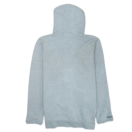Under Armour Men's Grey Full Zip Hoodie Size L Fleece Cotton