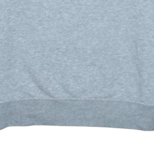 Nike Men's Grey Crew Neck Pullover Fleece Sweatshirt S