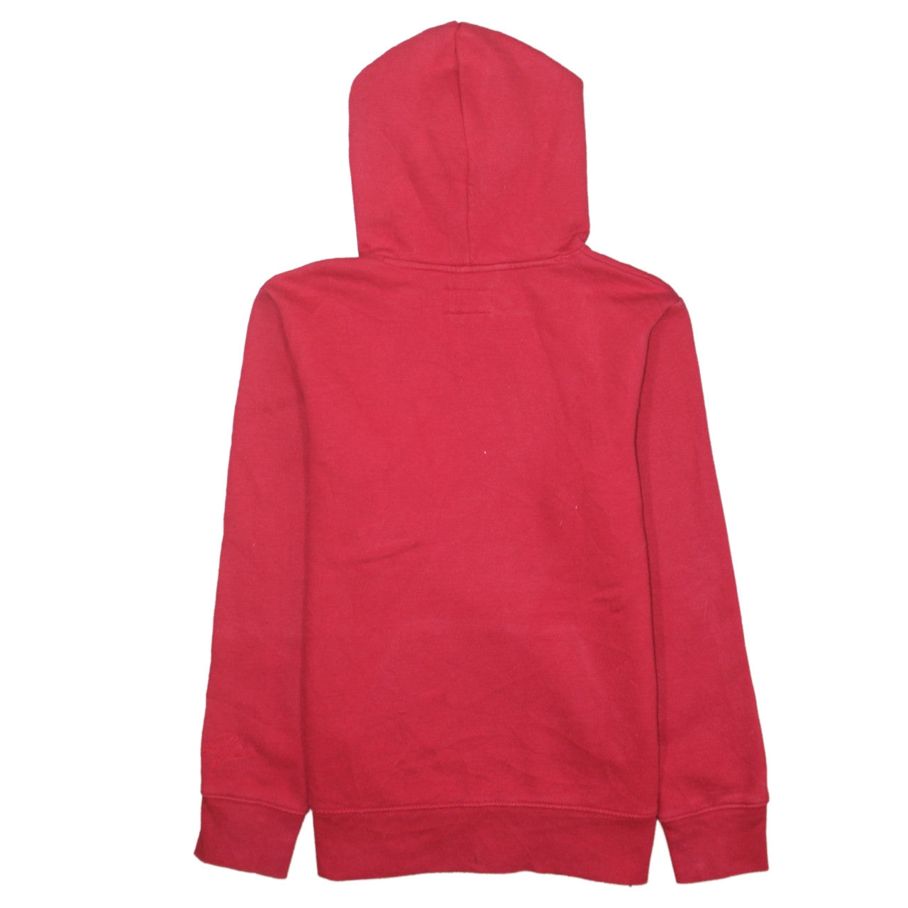 Jordan Boys Red Pullover Hoodie 12-13 Years Classic Fleece Jumpman Logo