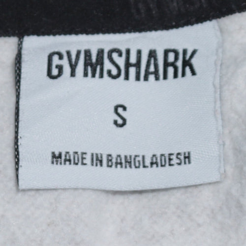 Gymshark Men's Grey Pullover Hoodie Size S Regular Fit