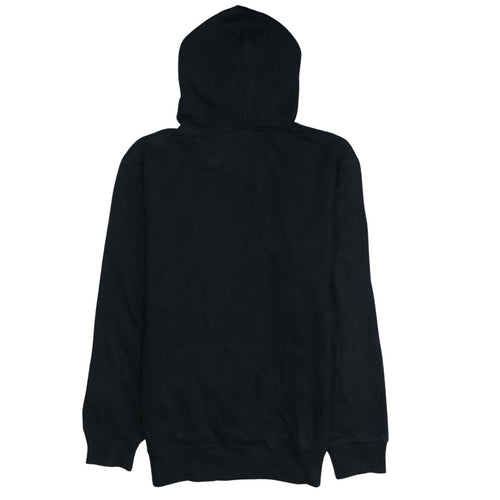 Kappa Men's Black Small Pullover Hoodie Fleece Sweatshirt