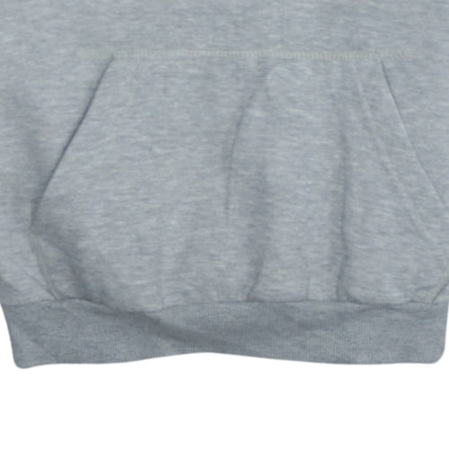 FILA Men's Grey XS Pullover Hoodie Graphic Logo Sweatshirt
