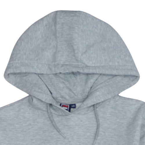 FILA Men's Grey XS Pullover Hoodie Graphic Logo Sweatshirt
