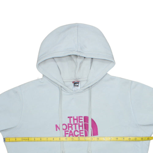 The North Face Womens Blue XL Pullover Hoodie 100% Cotton Logo Sweatshirt