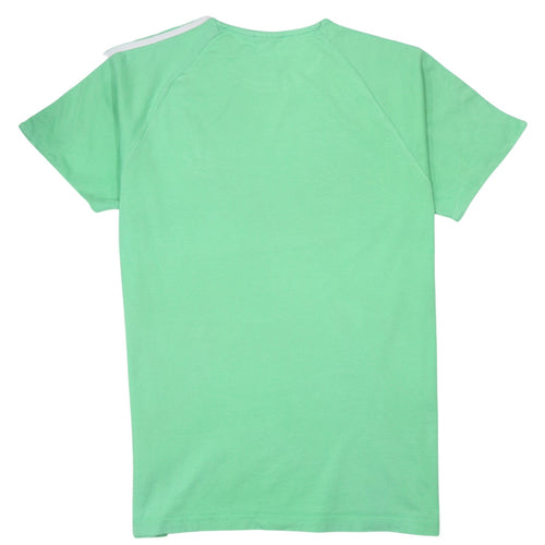 adidas Men's Green Retro Sports Short Sleeve Cotton T-Shirt Size M