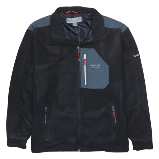 Regatta Men's Black XL Fleece Outdoor Full Zip Jacket