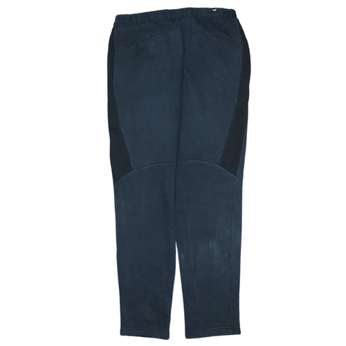 Puma Mens Black Fleece Jogger Sweatpants Size M Elastic Waist Tapered