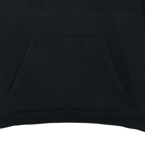 Puma Men's Black Pullover Hoodie 2XL Fleece Logo Sweatshirt