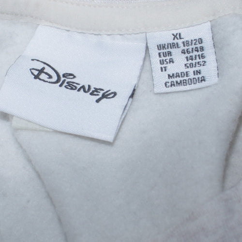 Disney Women’s Grey Simba Sweatshirt XL Lion King Graphic Pullover
