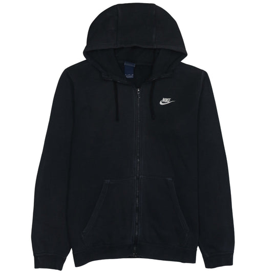 Nike Men's Black Full Zip Hoodie Size M Regular Fit