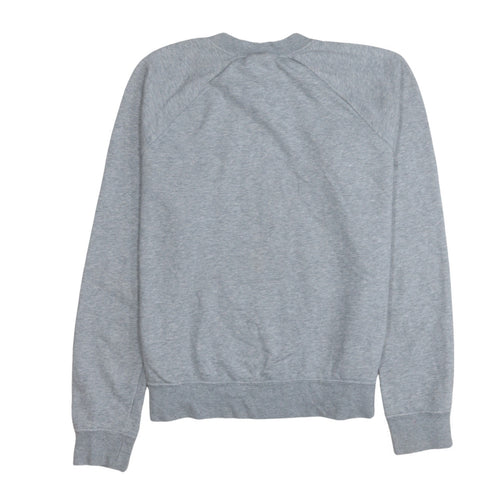 Nike Men's Grey Crew Neck Logo Sweatshirt M Regular Fit