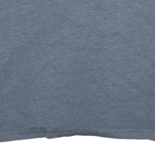 Champion Men's Grey Crew Neck Logo T-Shirt Size 2XL