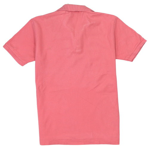 Fila Pink Cotton Short Sleeve Polo Shirt Teens Size 152