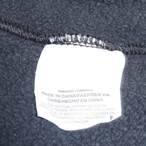 Nike Men's Black Small Crew Neck Pullover Sweatshirt Logo