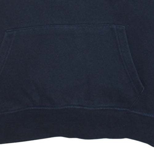 Tommy Hilfiger Mens Blue Small Pullover Hoodie Embroidered Logo