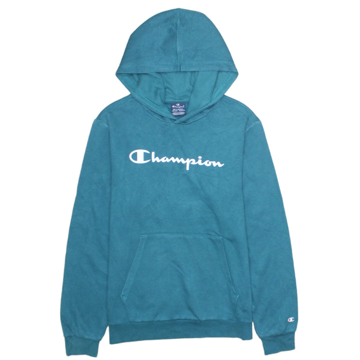 Champion Boys Teal Pullover Hoodie 2XL 15-16 Years Cotton Blend