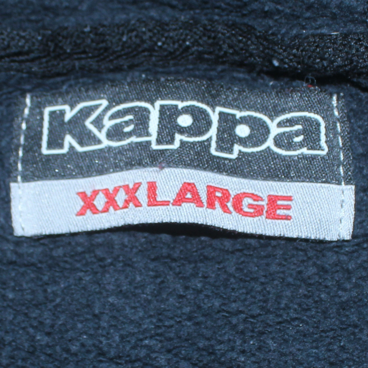 Kappa Men’s Blue Full Zip Hoodie 3XL Cotton Blend Sportswear