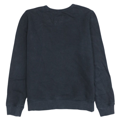 Levi's Black Graphic Logo Crew Neck Teens 14 Cotton Sweatshirt