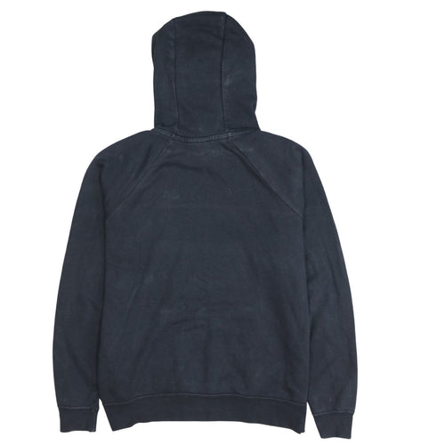 Nike Men's Black Pullover Hoodie Medium Cotton Blend Sportswear