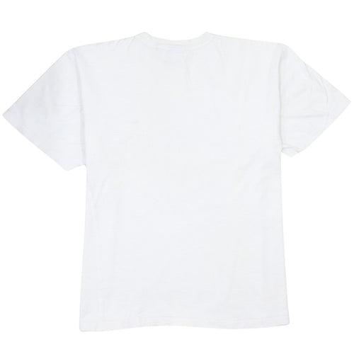 Nike Men's White 2XL Crew Neck Cotton Short Sleeve T-Shirt