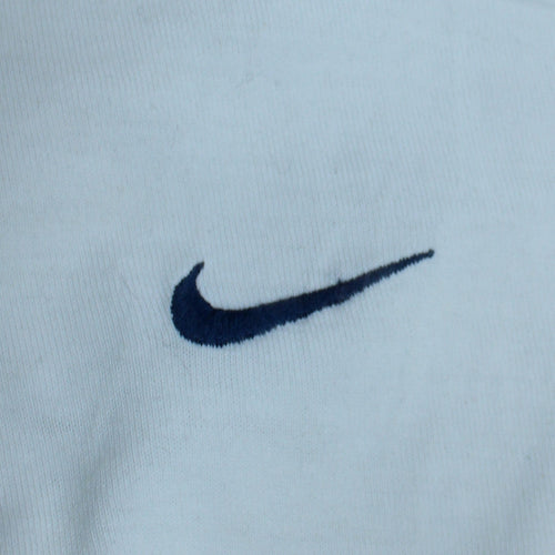 Nike Men's White 2XL Crew Neck Cotton Short Sleeve T-Shirt