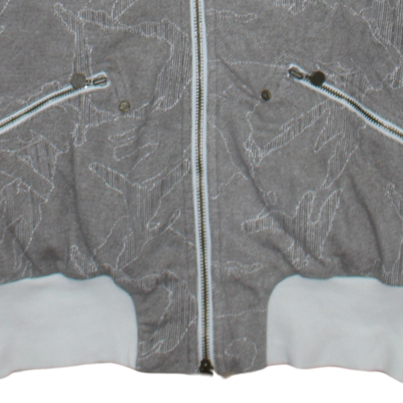 Nike Women's Grey Full Zip Hoodie Small - Logo Print Drawstring Hooded Sweatshirt