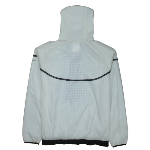 Nike Men’s White XL Hooded Windbreaker Jacket Super Bowl XLIX