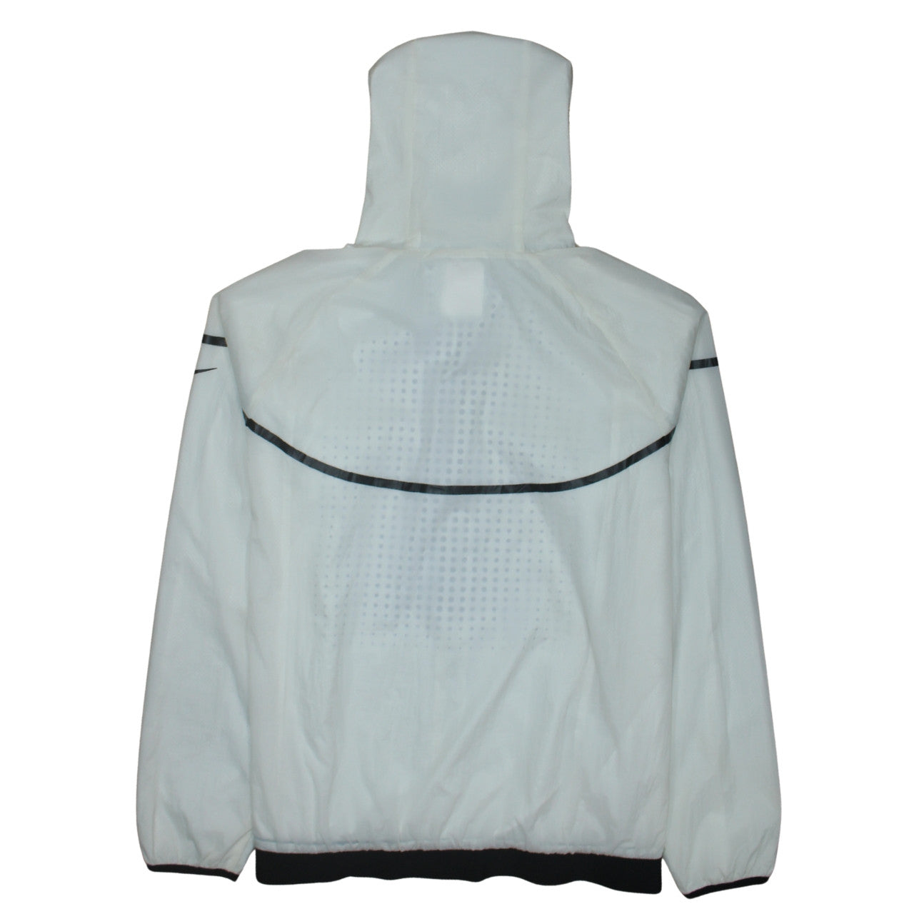 Nike Men’s White XL Hooded Windbreaker Jacket Super Bowl XLIX