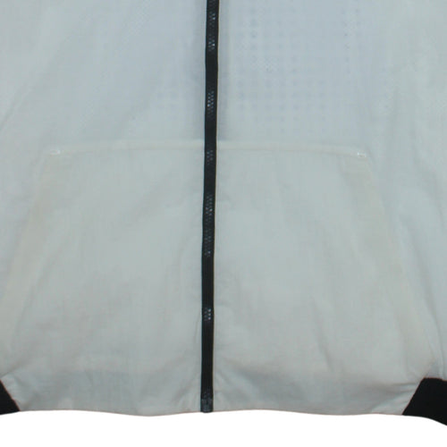 Nike Men’s White XL Hooded Windbreaker Jacket Super Bowl XLIX