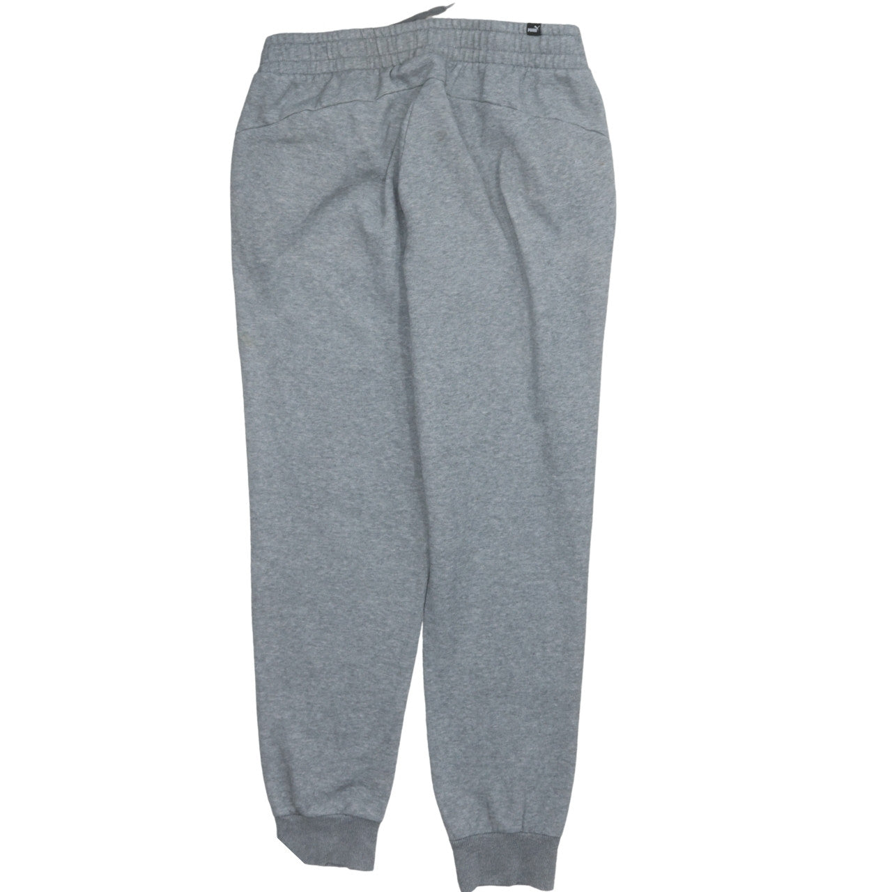 Puma Men’s Grey Jogger Sweatpants M Regular Fit Cotton Blend