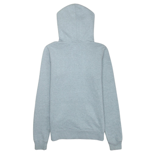 Hollister Unisex Grey XS Pullover Hoodie with Logo Print