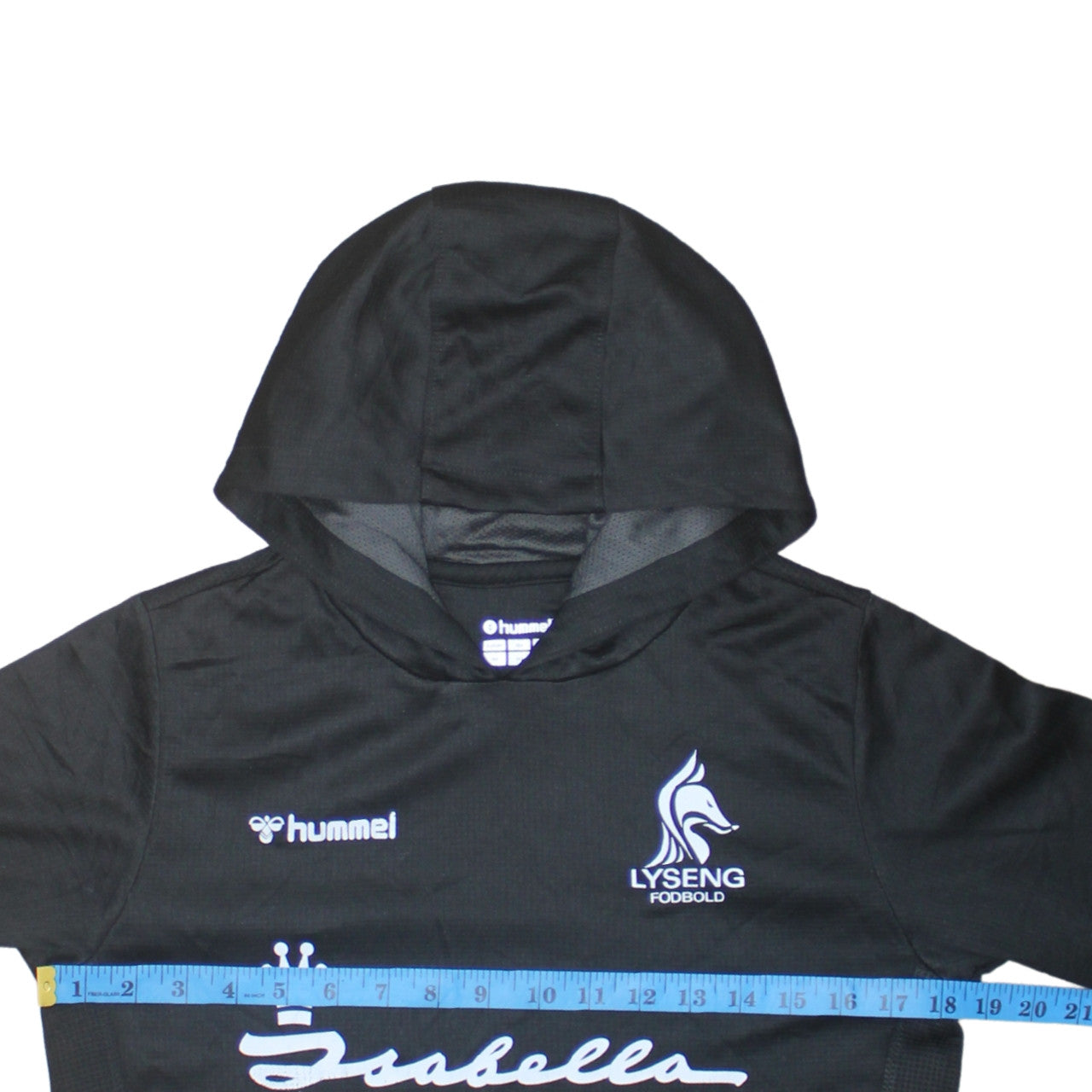Hummel Boys Black 14 Years Pullover Hoodie Sweatshirt Football Top