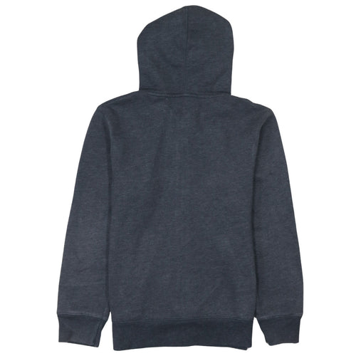 GAP Kids Boys Charcoal Full Zip Hoodie Size XL (12-13 Years) Cotton Blend