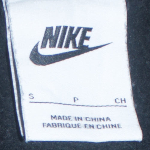 Nike Men's Black Small 1/2 Zip Sweatshirt Fleece Pullover