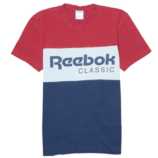 Reebok Classic Men's Multicoloured Cotton Crew Neck T-Shirt M