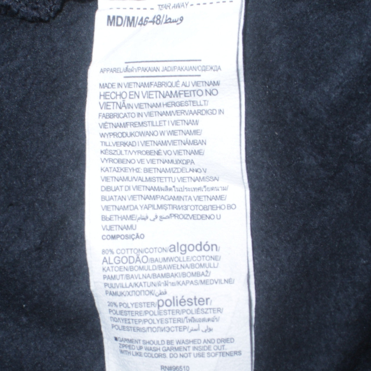 Under Armour Men’s Blue Full Zip Hoodie M Relaxed Fit Fleece