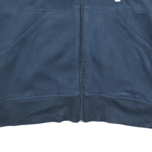 Under Armour Men’s Blue Full Zip Hoodie M Relaxed Fit Fleece