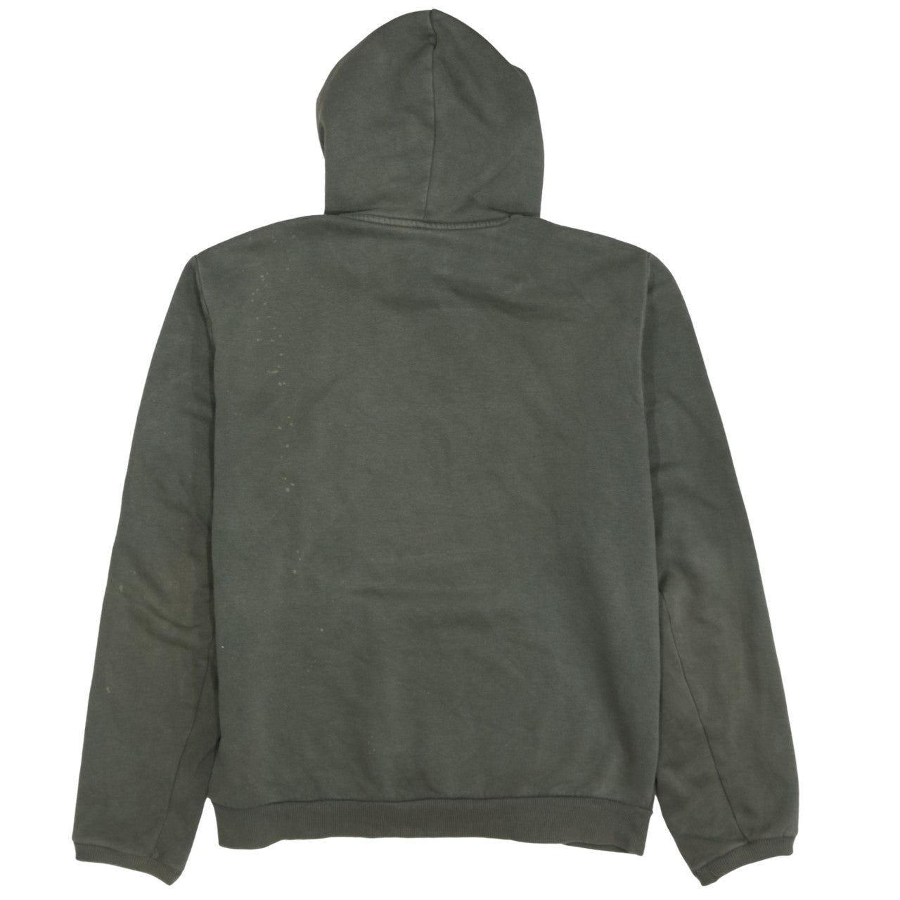adidas Mens Green Pullover Hoodie Medium Graphic Logo Sportswear