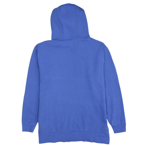 Diesel Mens Blue XS Pullover Hoodie Leisure Club Logo Fleece