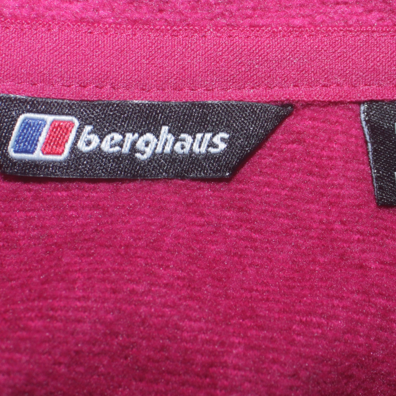 Berghaus Women’s Pink Fleece Pullover Sweatshirt Size M Half Zip Outdoor