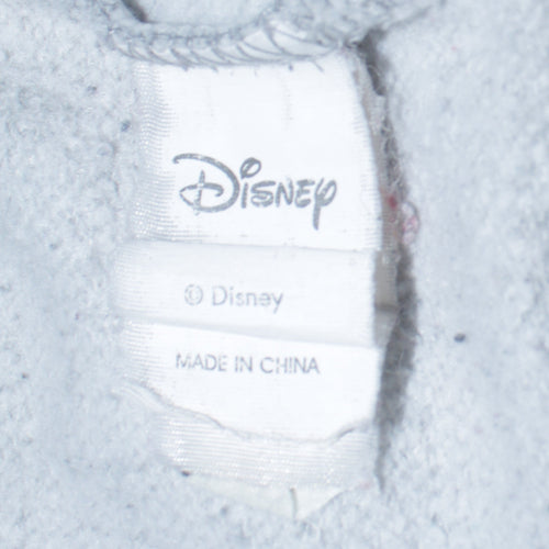 Disney Women’s Grey Stitch Sweatshirt L Character Print Pullover
