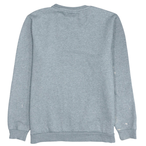 Puma Men's Grey Crew Neck Pullover Sweatshirt Size M