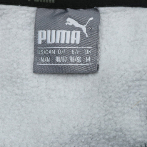 Puma Men's Grey Crew Neck Pullover Sweatshirt Size M