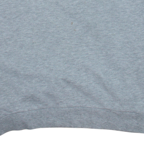 Adidas Boys Grey Sweatshirt 15-16 Years Crew Neck Long Sleeve Pullover