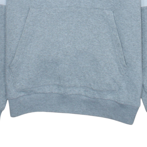 Slazenger Men's Grey 1/2 Zip Hoodie M Regular Fit Sportswear