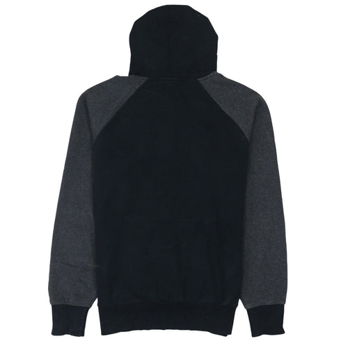 Ellesse Mens Black Pullover Hoodie M Retro Sports Logo Sweatshirt
