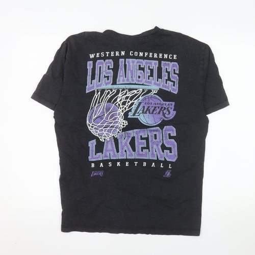 NBA Los Angeles Lakers Men's Black XS Graphic Basketball T-Shirt